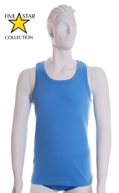 100% cotton vest (coloured) (1)