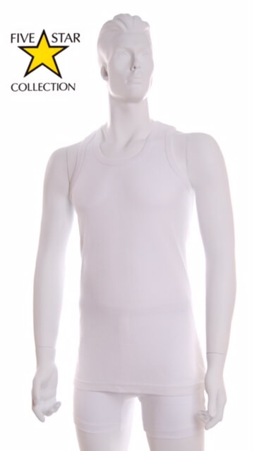 100% cotton vest (white) (1)