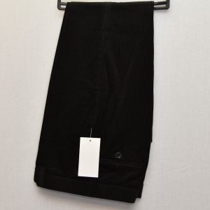 Cord trousers (272931) leg Black