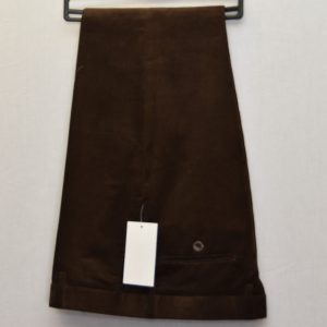 Cord trousers (272931) leg Brown