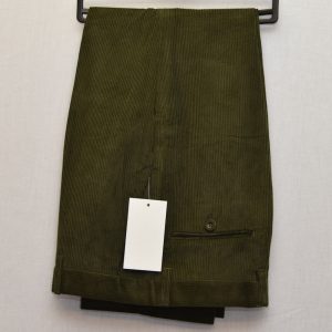 Cord trousers (272931) leg Green
