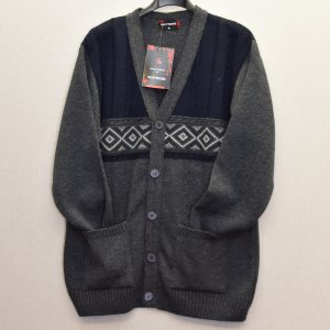 Knitted button cardigan (3)