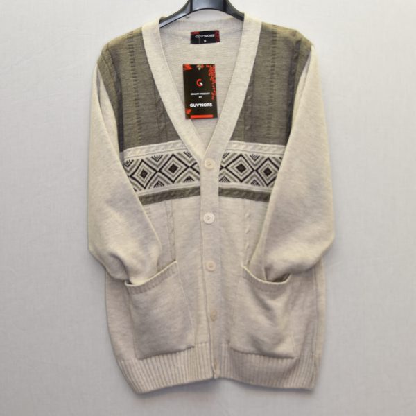 Knitted button cardigan