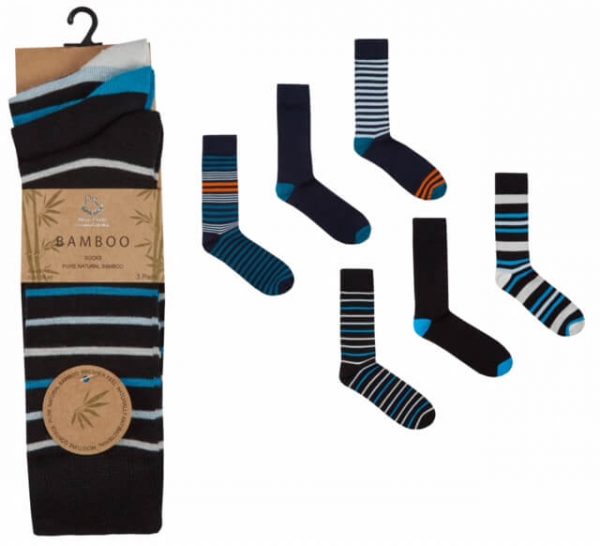 mens-patterned-pure-bamboo-socks-stone