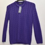 Round Neck Long Sleeve Plain Jumpers - Image 3