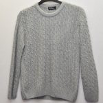 Round Neck Long Sleeve Plain Jumpers