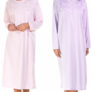 women-nightdress-plain-jersey-mixed